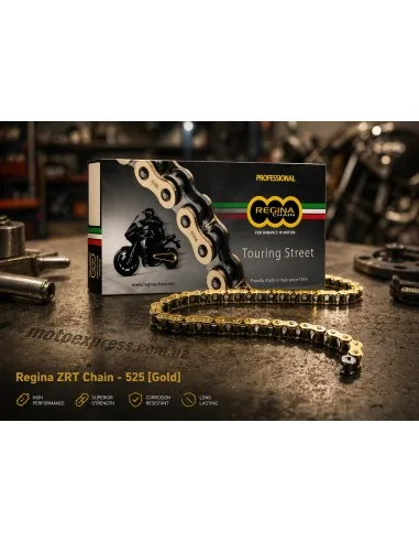 Ланцюг Regina ZRT 525 Gold — мото ланцюг 525 Z-Ring оригінал