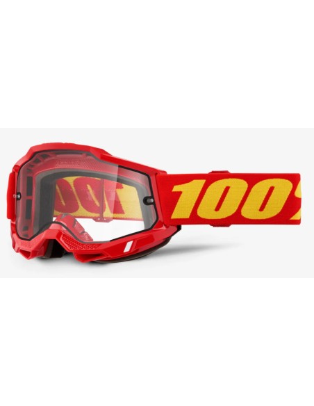 100% ACCURI2 Enduro Goggle Red — окуляри для ендуро купити|Мотоекспрес