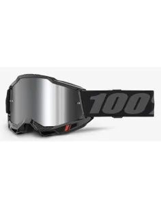 Очки 100% ACCURI 2 Goggle Black Mirror Silver | Мотоэкспресс