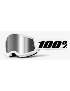 Мотоокуляри 100% STRATA 2 Goggle Everest - Mirror Blue Lens