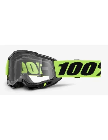 Мото очки 100% ACCURI 2 Goggle Yellow - Clear Lens