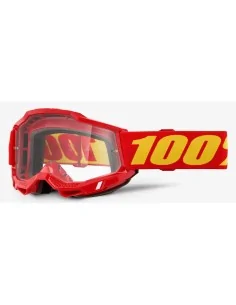 100% ACCURI 2 Red — мотокроссовые очки | Мотоэкспрес