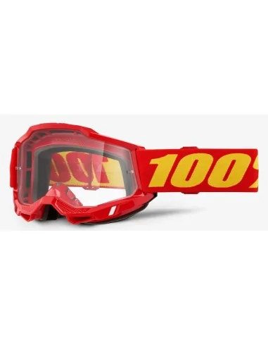 100% ACCURI 2 Red — мотокроссовые очки | Мотоэкспрес