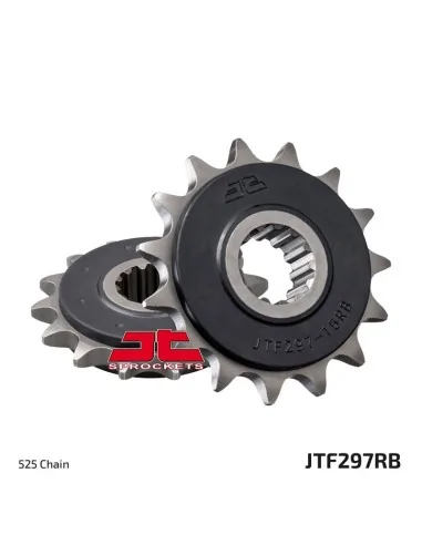 Передняя звезда JT JTF297.15RB Honda CB400 CB500 CBF500 15T