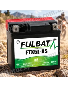Аккумулятор Fulbat FTX5L-BS AGM YTX5L-BS | Motoexpress