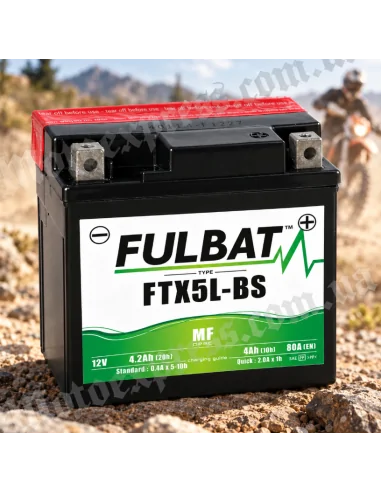 Акумулятор Fulbat FTX5L-BS AGM YTX5L-BS | Motoexpress