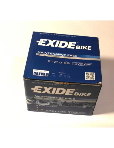 Акумулятор гелевий EXIDE YTZ10-BS