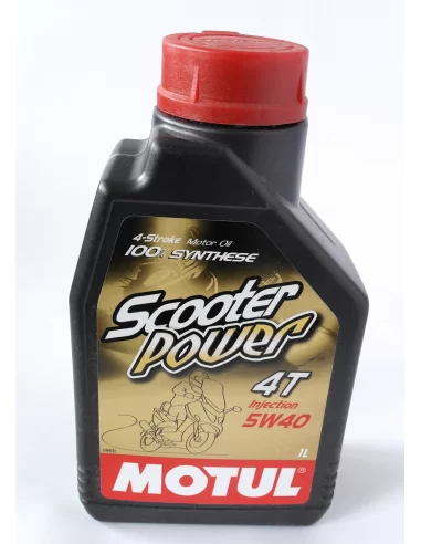 Масло для скутерів Motul scooter power 4t 5W40