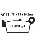 Гальмівні колодки EBC Brakes FA131TT