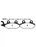 Тормозные колодки EBC Brakes FA135TT