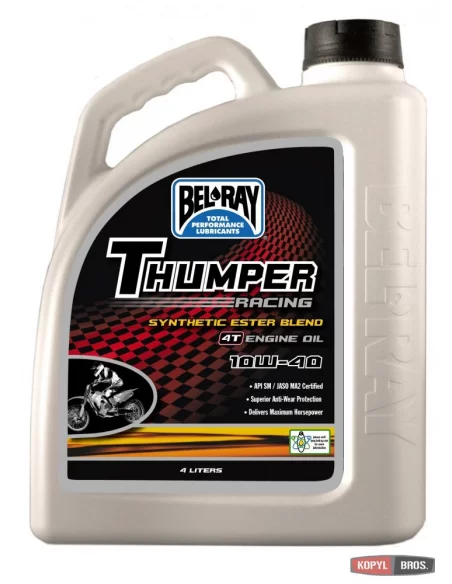 Моторне масло Thumper Rac Syn Est 4T 10W-40-4l