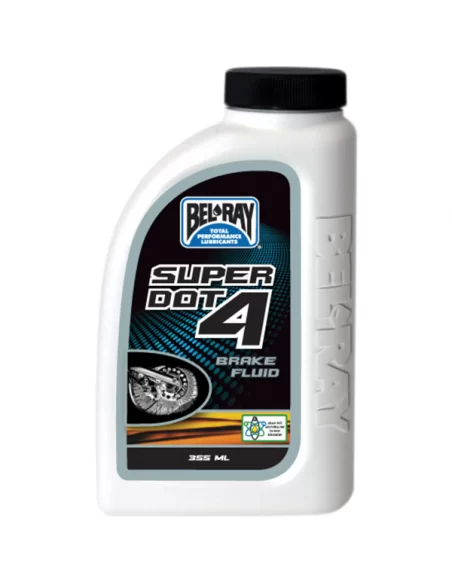 Тормозна рідина Bel-Ray SUPER DOT 4 BRAKE FLUID 355мл: купити з доставкою - Motoexpress.com.ua