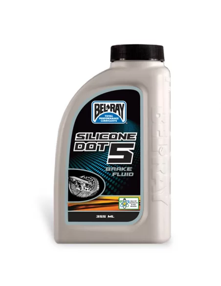 Тормозная жидкость Bel-Ray SILICONE DOT 5 BRAKE FLUID 355мл: купить с доставкой - Motoexpress.com.ua